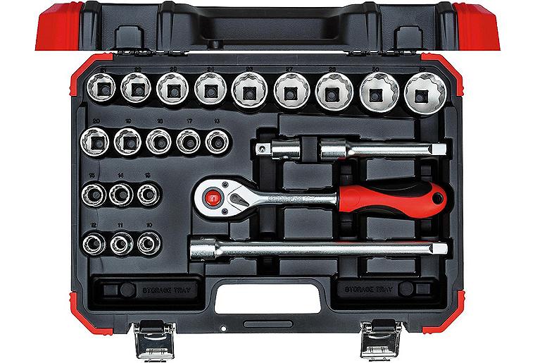 Steckschlüssel-Satz GEDORE red R69013024, 24-teilig 1/2"