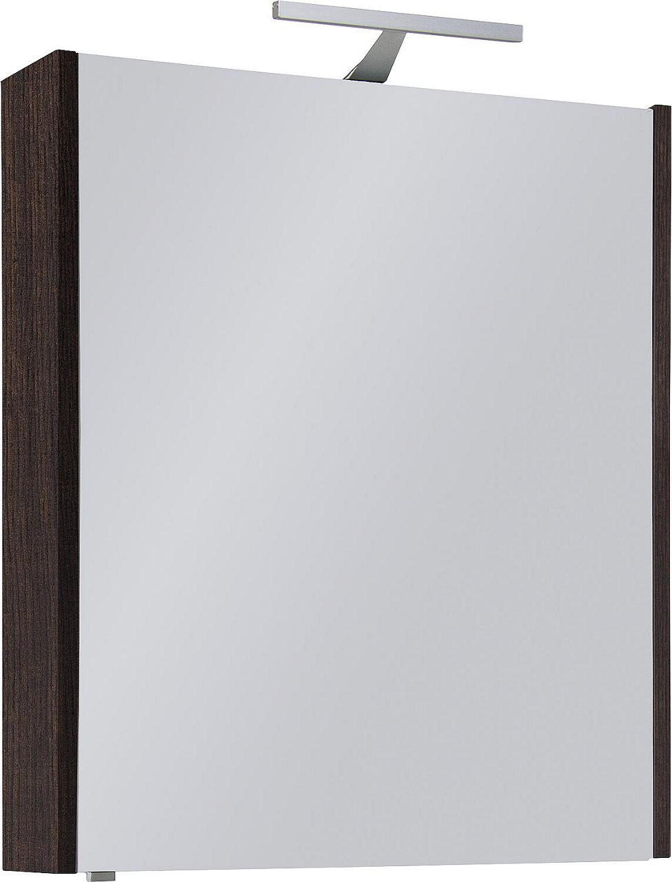 Spiegelschrank mit Beleuchtung Eiche Sherwood Dekor 1 Türe 600x750x188mm Spiegelschrank mit Beleuchtung Eiche Sherwood Dekor 1 Türe 600x750x188mm