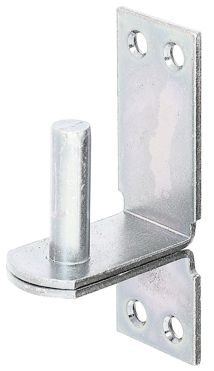 Kloben auf Platte, DII, ø 16 mm, 113 x 40 mm, galvanisch verzinkt Kloben auf Platte, DII, ø 16 mm, 113 x 40 mm, galvanisch verzinkt