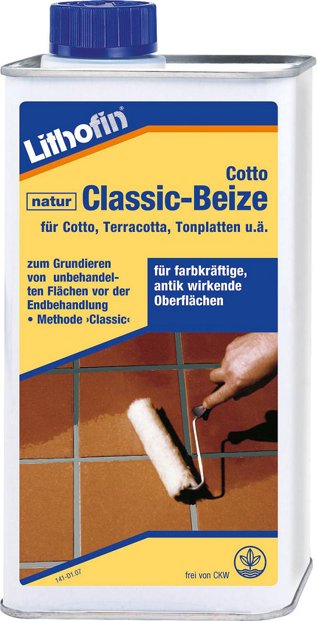 LITHOFIN Cotto Classic-Beize natur, 1 l Flasche