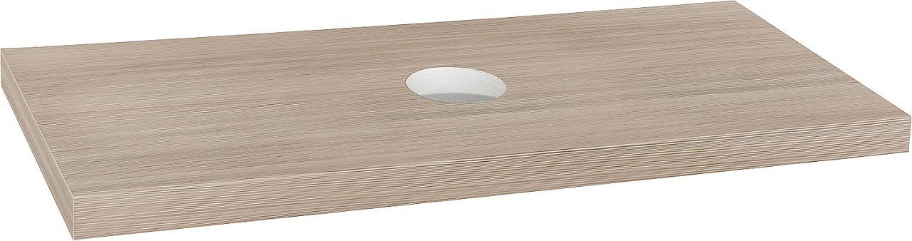 Konsole Blata Lärche Canapa m. WT Bohrung mit Halterung 1200x56x510 mm Konsole Blata Lärche Canapa m. WT Bohrung mit Halterung 1200x56x510 mm