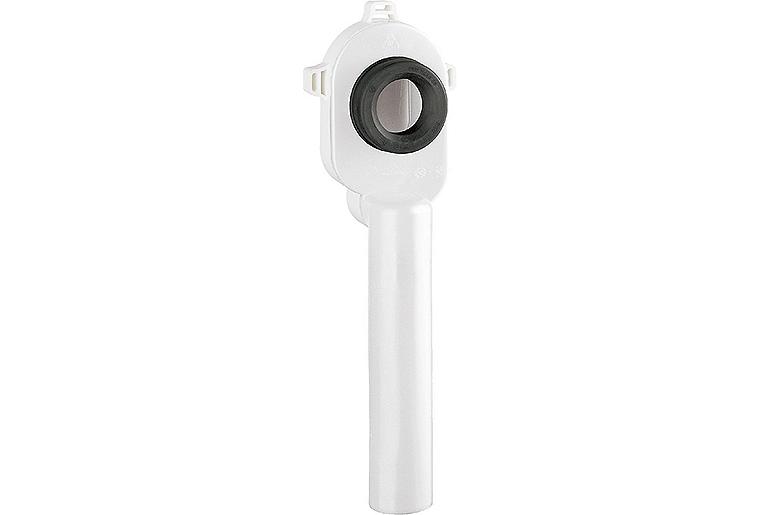 PE-Urinal-Absaugsiphon Abgang senkrecht für 50 mm Rohr weiß PE-Urinal-Absaugsiphon Abgang senkrecht für 50 mm Rohr weiß