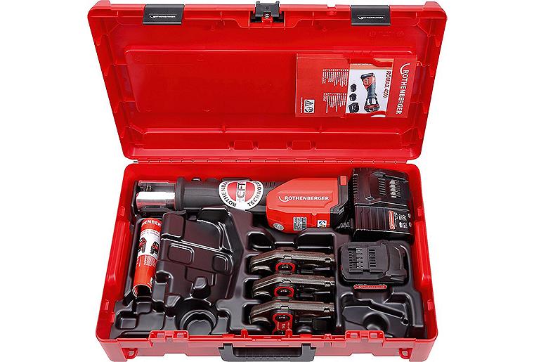 Radial-Pressmaschnine ROMAX 4000 Set SV15-22-28mm, 4Ah Radial-Pressmaschnine ROMAX 4000 Set SV15-22-28mm, 4Ah
