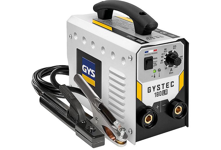 Schweißinverter-Set GYS GYSTEC 180 LA einphasig mit Schweißhelm TECHNO 11, 2-teilig
