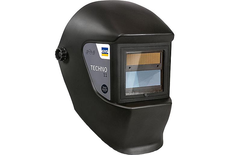 Schweißinverter-Set GYS GYSTEC 180 LA einphasig mit Schweißhelm TECHNO 11, 2-teilig