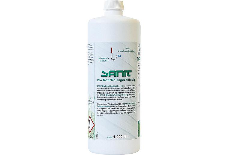 SANIT BIO RohrReiniger flüssig 1.000ml Flasche