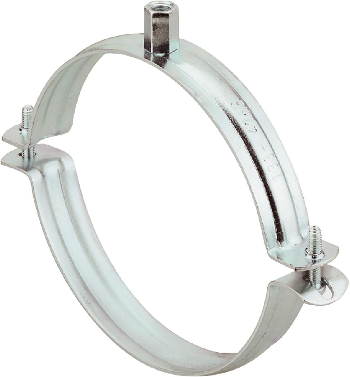 Rohrschelle FRSN Spannbereich 80-83 mm Anschlussgew. M8/M10 Rohrschelle FRSN Spannbereich 80-83 mm Anschlussgew. M8/M10
