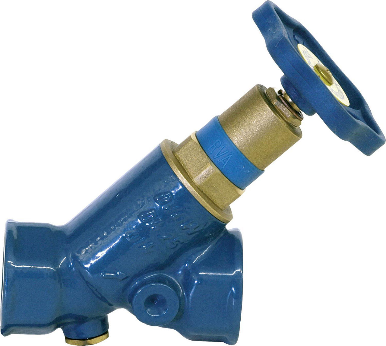 Blue-t Schrägsitzv.DN20/3/4" nichtsteigender Spindel KFR IG x IG/ohne Entleerung Blue-t Schrägsitzv.DN20/3/4" nichtsteigender Spindel KFR IG x IG/ohne Entleerung