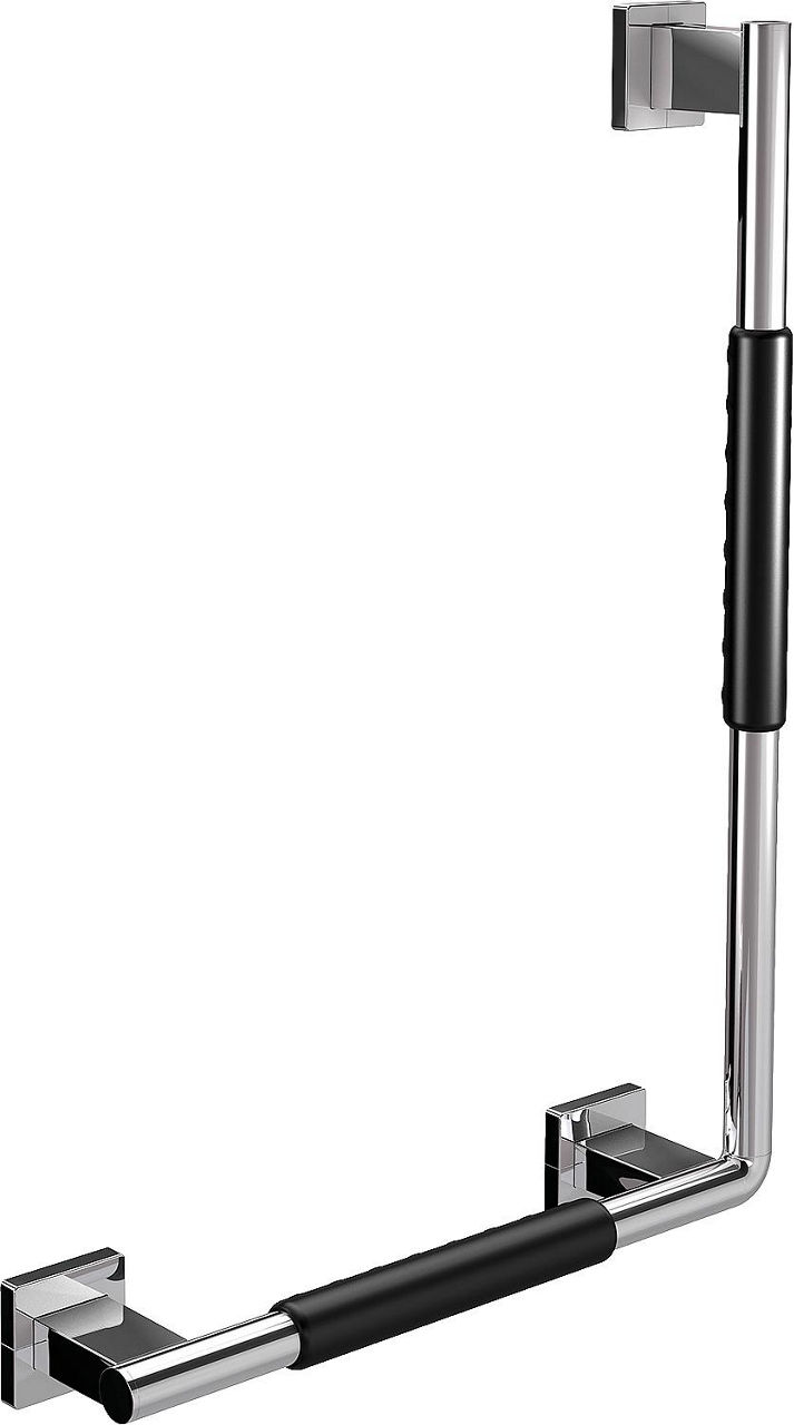 Winkelgriff 90° emco System 2 links, mit rutschh. Ummantelung