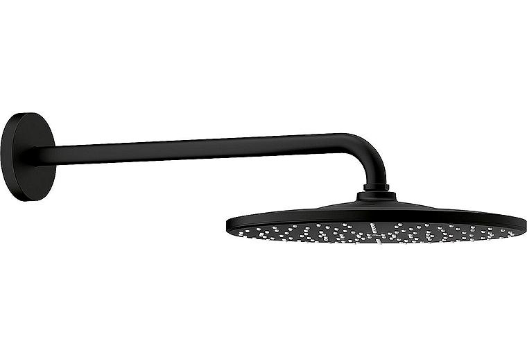Kopfbrauseset Grohe Rainshower Mono 310 u. Wandarm 422mm, phantom black