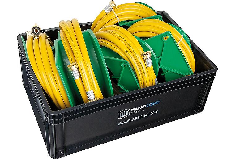 Heizungs-Füll-Set mit 2,5m Wasserschlauch DN15 (1/2"), Vorteilspaket inkl. WS-Box Heizungs-Füll-Set mit 2,5m Wasserschlauch DN15 (1/2"), Vorteilspaket inkl. WS-Box