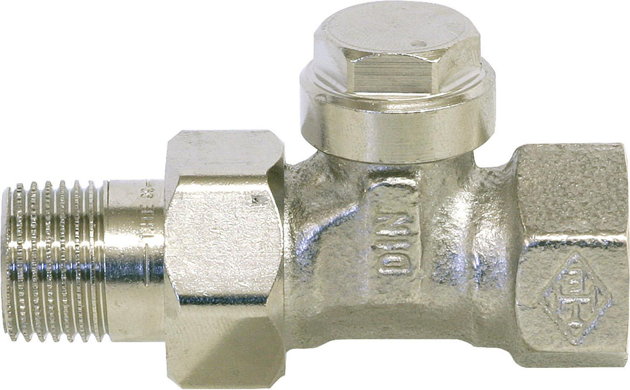 Rücklaufverschraubung IMI Regulux DN20 (3/4"), Durchgang Rücklaufverschraubung IMI Regulux DN20 (3/4"), Durchgang