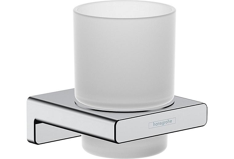 Zahnputzbecher Hansgrohe AddStoris chrom Zahnputzbecher Hansgrohe AddStoris chrom
