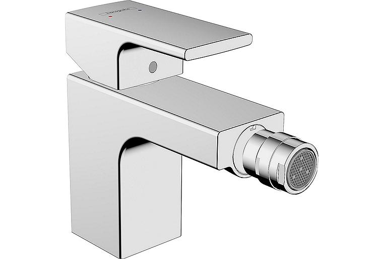 Bidetmischer Hansgrohe Vernis Shape Ausladung 124 mm chrom Bidetmischer Hansgrohe Vernis Shape Ausladung 124 mm chrom