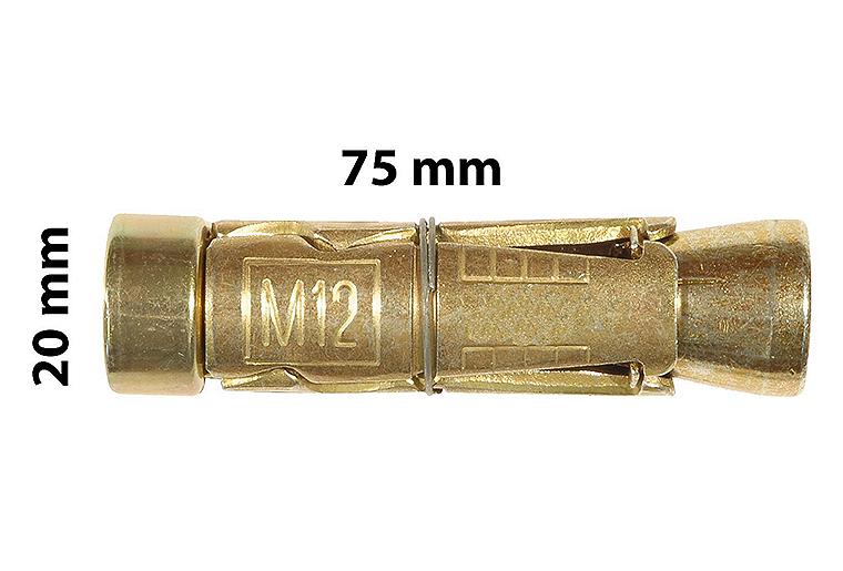 REMS Kernbohrzubehör Spreizanker M 12 für Mauerwerk wiederverwendbar, 1 VPE=10 Stück
