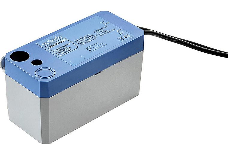 Kondensatpumpe Eckerle EE 400 NEO Premium mit Störmelder, inkl. 6m PVC-Schlauch 8 mm Kondensatpumpe Eckerle EE 400 NEO Premium mit Störmelder, inkl. 6m PVC-Schlauch 8 mm