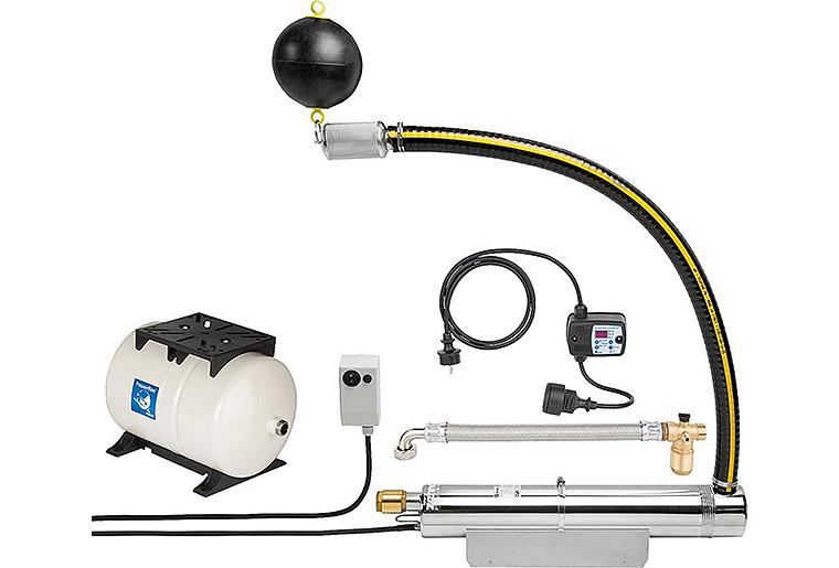 Wasserversorgungspaket Zehnder TM 12, Druckschalter ZP Control und schwimmender Entnahme Wasserversorgungspaket Zehnder TM 12, Druckschalter ZP Control und schwimmender Entnahme