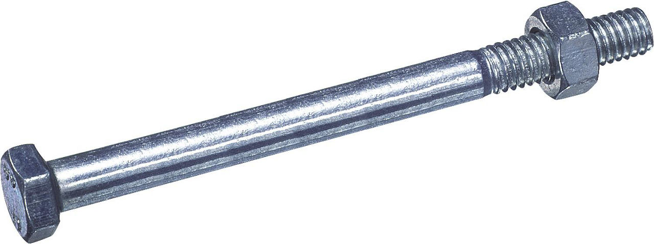 Bauschrauben ähnlich DIN 601 Vollschaft Mu galv.verzinkt 24x460 VPE 10 Bauschrauben ähnlich DIN 601 Vollschaft Mu galv.verzinkt 24x460 VPE 10