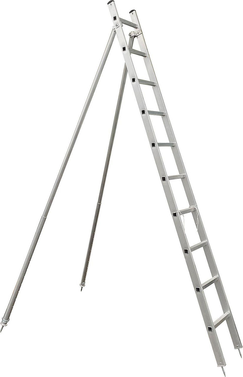 Obstbaumschiebeleiter Siedra 10 Sprossen, 2,96m 910-10 Obstbaumschiebeleiter Siedra 10 Sprossen, 2,96m 910-10