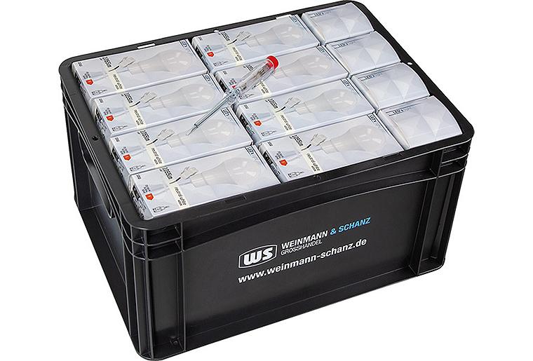 Vorteilspaket LED Baustellenfassung - 23-teilig inkl. WS Box