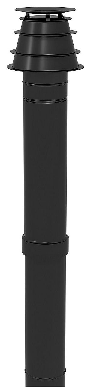 CondensBlue AZ Dachdurchführung schwarz, DN 60/100 CondensBlue AZ Dachdurchführung schwarz, DN 60/100