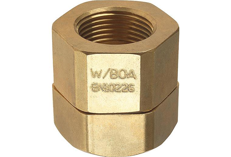 Verschraubung für Wellrohr DN15 (1/2") x DN15 (1/2") IG