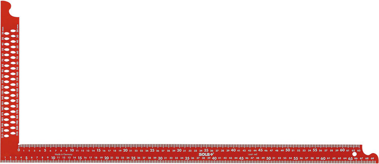 Zimmermannswinkel ZWCA 800, 800 mm, Schenkelbreite 35 mm, Anreißlöcher Zimmermannswinkel ZWCA 800, 800 mm, Schenkelbreite 35 mm, Anreißlöcher