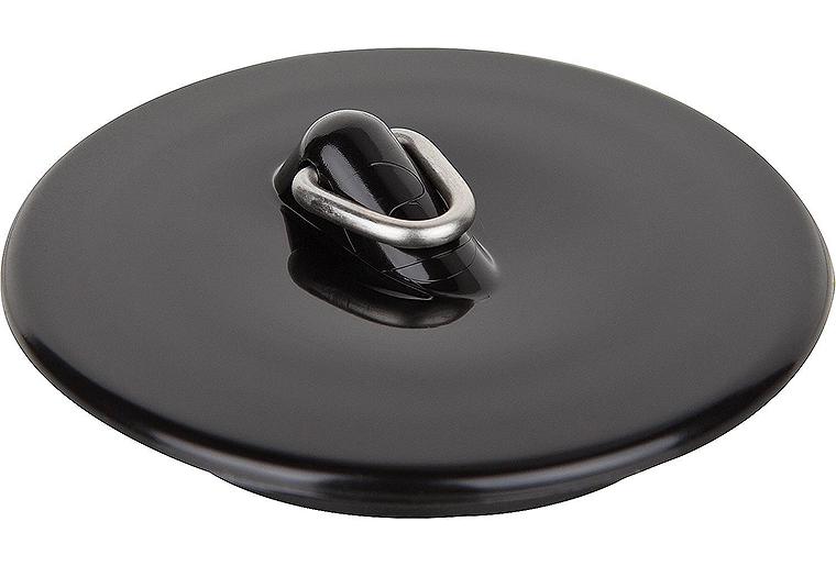 Ventilstopfen mit Dreieckbügel für 45mm Ablaufventile schwarz Ventilstopfen mit Dreieckbügel für 45mm Ablaufventile schwarz