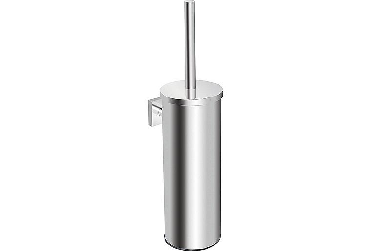 WC-Bürstengarnitur Elean mit Deckel mit Wandhalter Messing verchromt WC-Bürstengarnitur Elean mit Deckel mit Wandhalter Messing verchromt