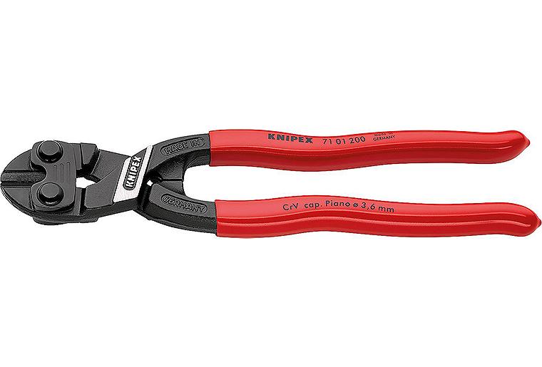 Knipex-CoBolt Kompakt-Bolzenschneider atramentiert Kunststoff überzogen Länge 200mm Knipex-CoBolt Kompakt-Bolzenschneider atramentiert Kunststoff überzogen Länge 200mm