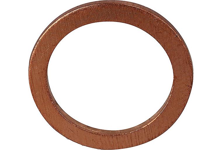 Dichtring zu Hohlschraube 10 mm (10x14x1, Kupfer)