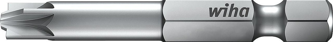 VDE-PlusMinus Pozidriv/Schlitz-Bit wiha 7049PZM Professional, mit 1/4"-Antrieb, SL/PZ2 x 50 mm