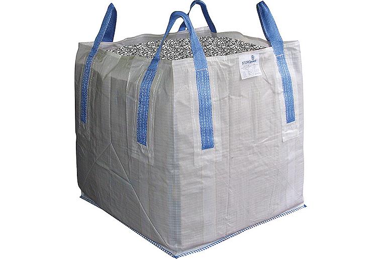 Big Bag Stein unbeschichtet,4 Hebeschlaufen SWL 1500Kg