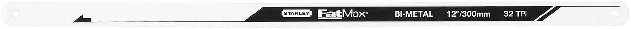 Metallsägeblatt Stanley® FatMax® Bi-Metall Länge (mm): 300, Zahnteilung (Zoll): 18, VPE = 2 Stück