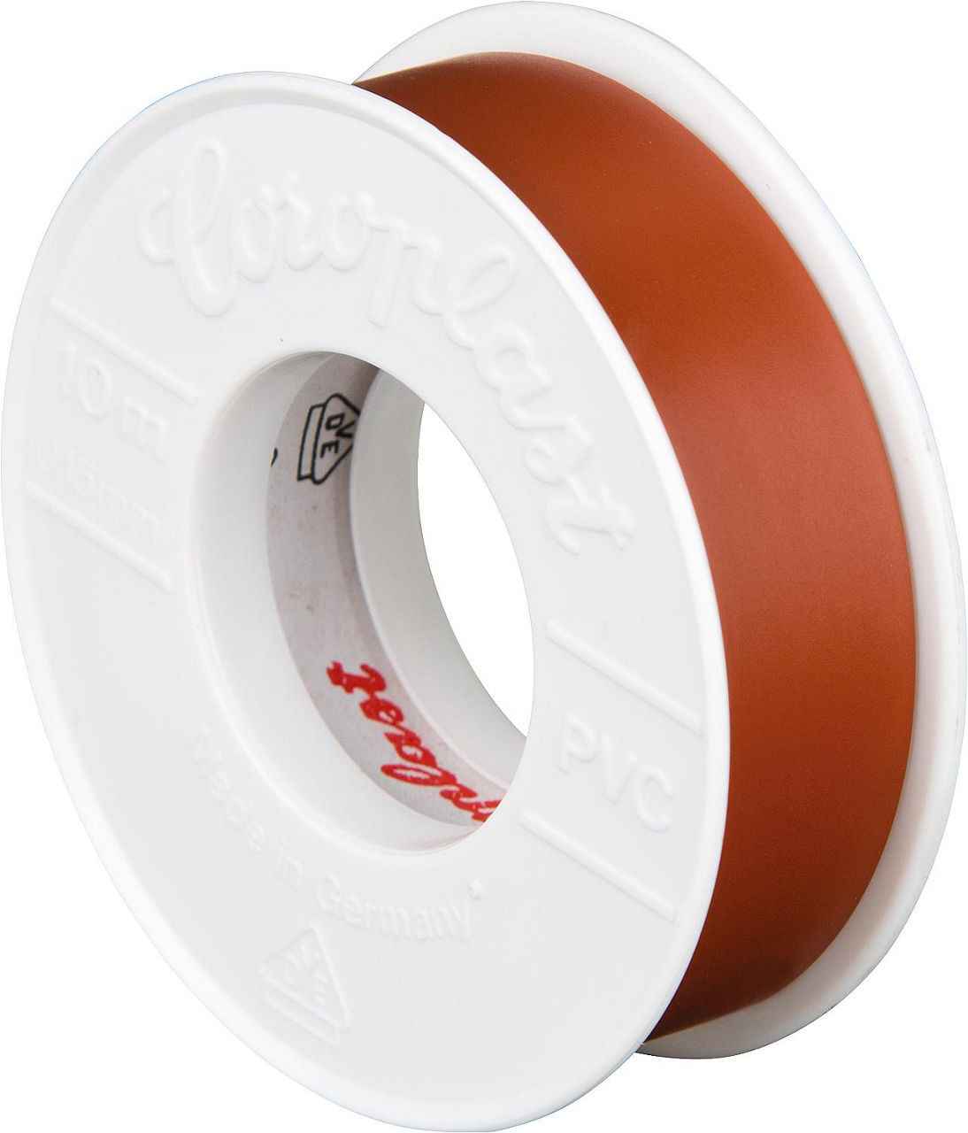 Elektroisolierband braun Breite 15mm Länge 10mtr. / 1 Stk. Elektroisolierband braun Breite 15mm Länge 10mtr. / 1 Stk.