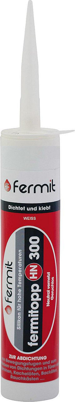 Hochtemperatursilikon (B1) FERMIT HN300 neutralvernetzend [weiß] 310ml Kartusche