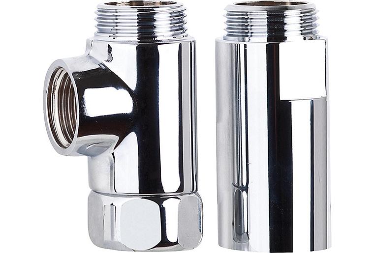 SCHELL T-und Distanzstück mit Überwurfmutter 3/4" chrom SCHELL T-und Distanzstück mit Überwurfmutter 3/4" chrom
