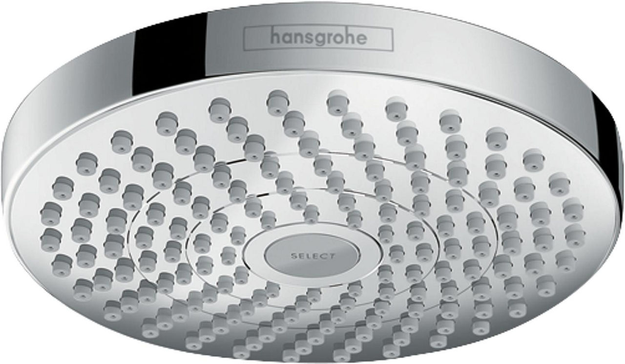 Kopfbrause Hansgrohe Croma Select S180 2 Strahlarten Ø 187 mm verchromt Kopfbrause Hansgrohe Croma Select S180 2 Strahlarten Ø 187 mm verchromt