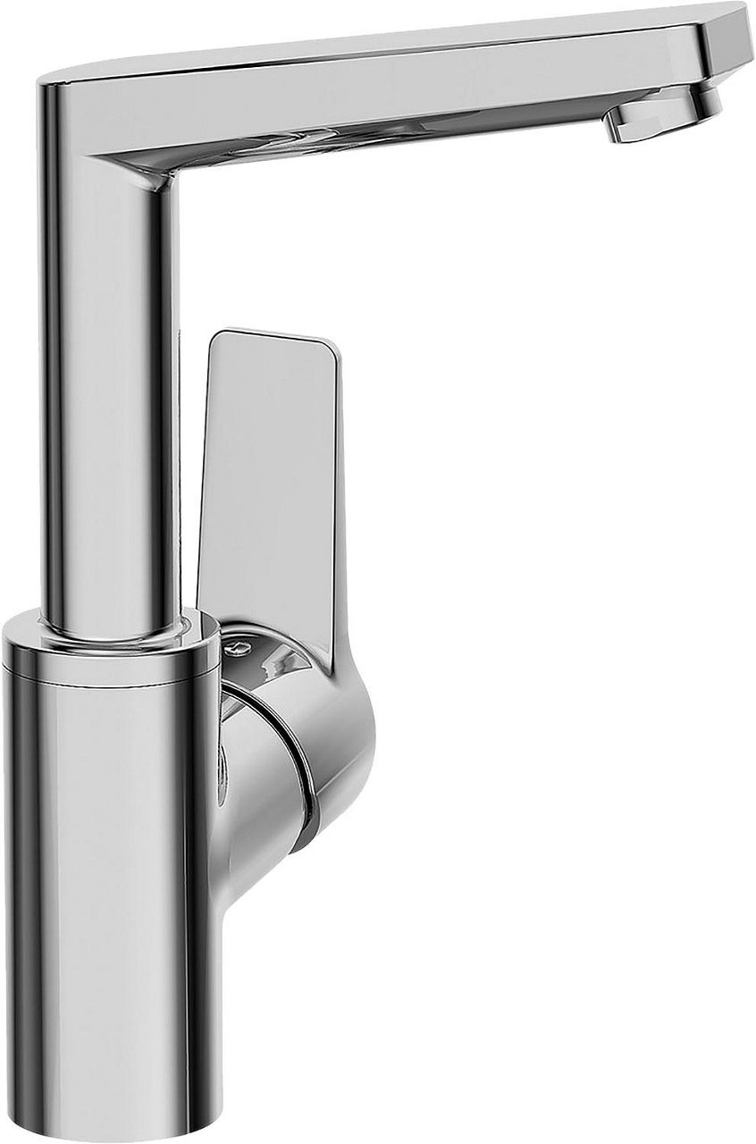 Waschtischmischer Hansa Hansatwist Ausladung 130 mm chrom ohne Ablaufgarnitur Waschtischmischer Hansa Hansatwist Ausladung 130 mm chrom ohne Ablaufgarnitur