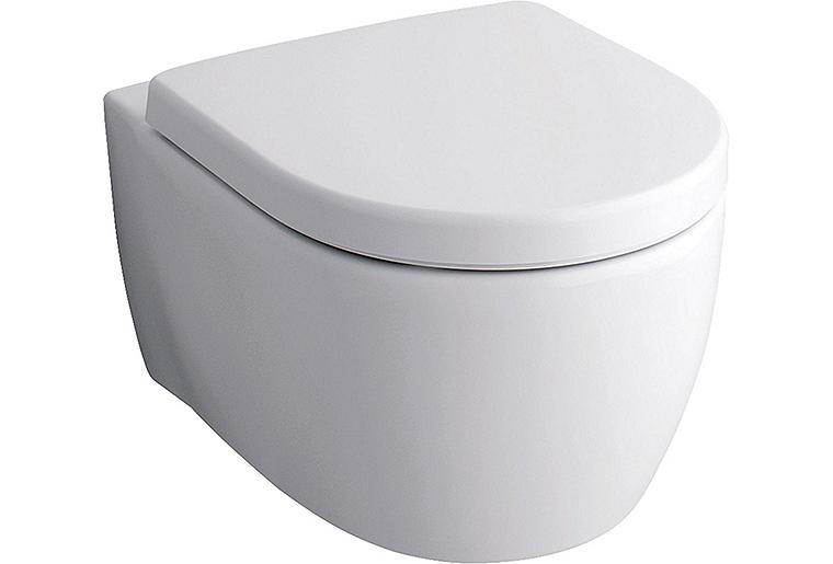 Wandtiefspül-WC Geberit ICon weiß, BxTxH:355x530x330mm Wandtiefspül-WC Geberit ICon weiß, BxTxH:355x530x330mm