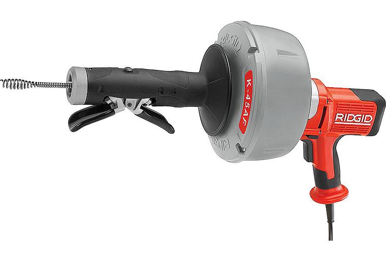 Elektrische Rohrreinigungs- spirale K45AF-5, 7,6m Spirale mit Innenseele