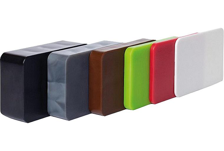 SILISTO® Distanzklötze, Quickies, Sortiment mit 90 Stk. Stärken: 1,5/3/5/10/15/20mm (lose im Karton)