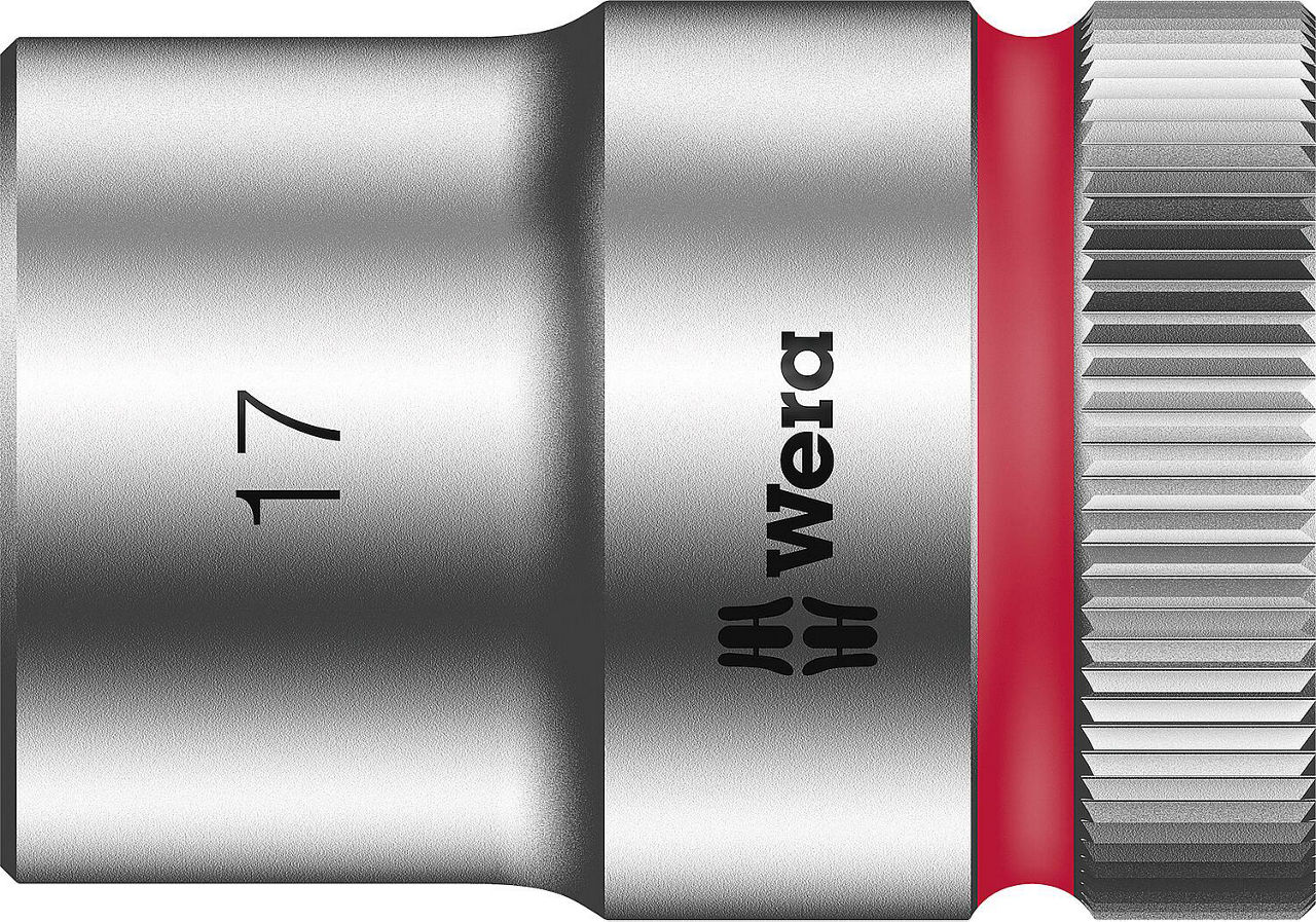 Außensechskant-Steckschlüsseleinsatz Wera 8790 HMC mit 1/2"-Antrieb, metrisch, kurz, SW 17,0 x 37 mm Außensechskant-Steckschlüsseleinsatz Wera 8790 HMC mit 1/2"-Antrieb, metrisch, kurz, SW 17,0 x 37 mm