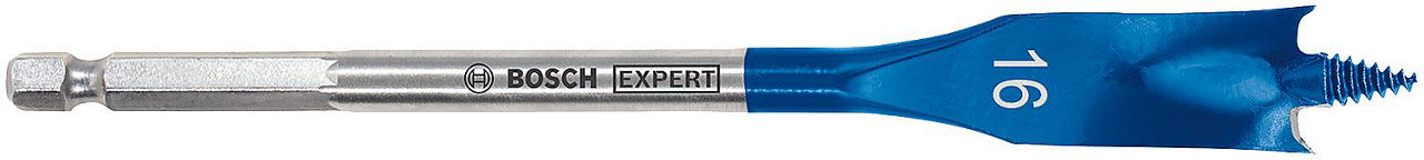 Flachfräsbohrer BOSCH® EXPERT SELFCUT Speed Ø 16,0 x 152 mm mit 1/4" Sechskantaufnahme