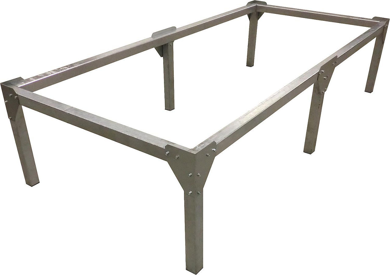 Standgerüst Kroll zu Warmluft- erzeuger 70S stationär