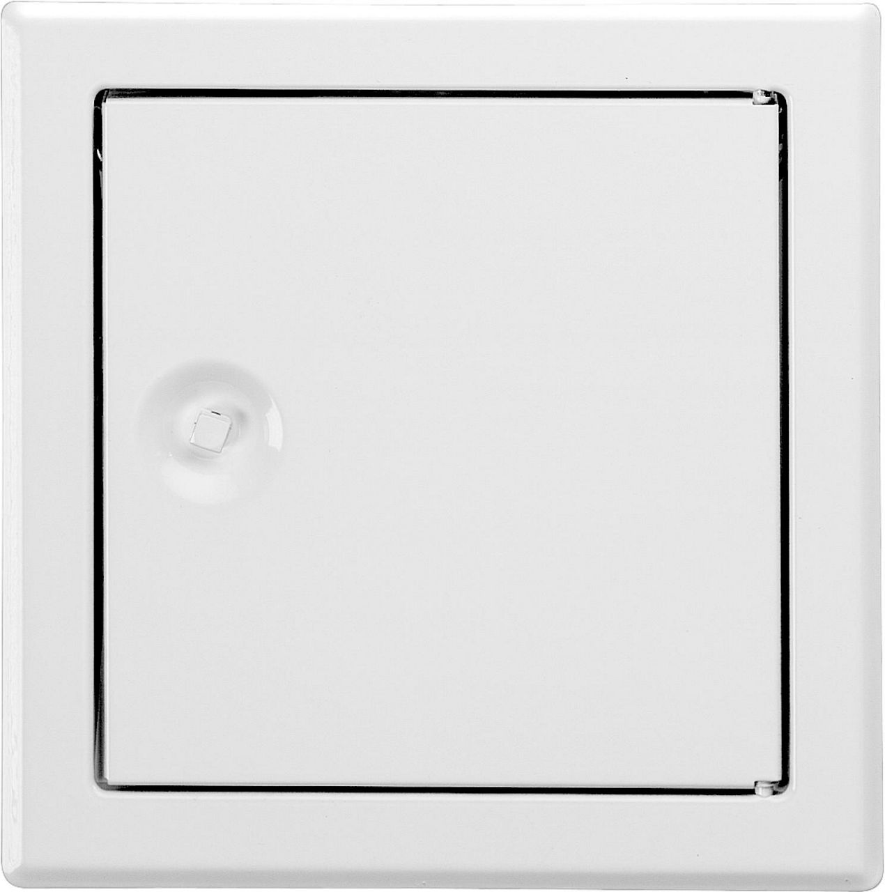 Revisionstür Softline Weiß mit Vierkantverschluss Einbaumaß 500x600mm