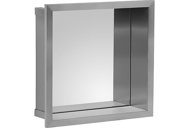 Wandnische mit Spiegelrückwand Tiefe 150mm, BxH:325x325mm Wandnische mit Spiegelrückwand Tiefe 150mm, BxH:325x325mm