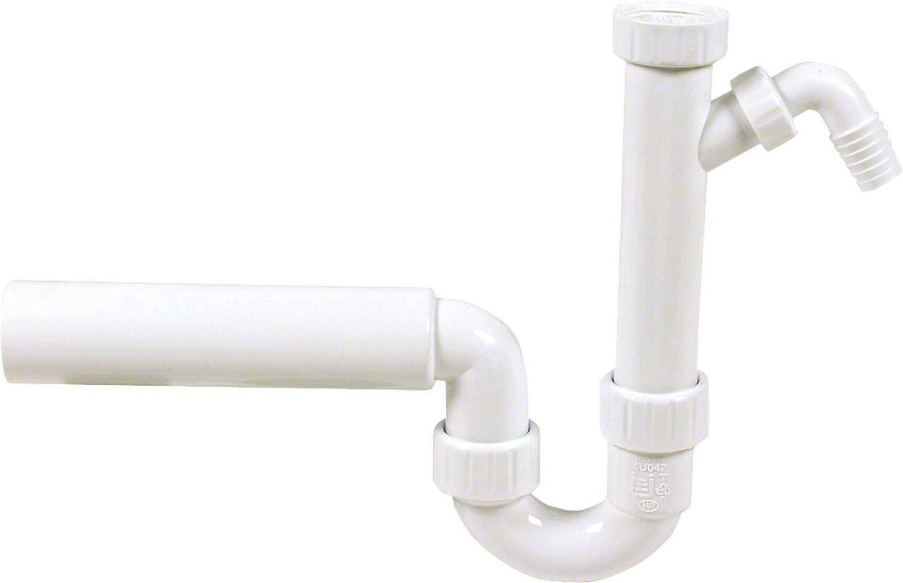 Kunststoffsiphon 11/2'' DN 50 mit Schlauchverschraubung *** ohne Rosette *** Kunststoffsiphon 11/2'' DN 50 mit Schlauchverschraubung *** ohne Rosette ***