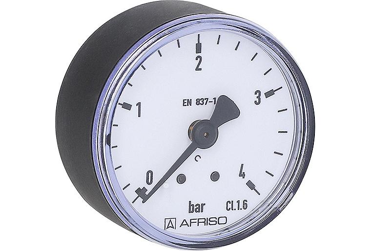 Manometer zu Druckminderer 0-4 bar D 50 mm, 1/4"