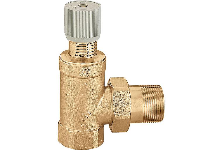 Differenzdruck-Überströmventil "Strömcal" kompakt Typ 519 3/4" Differenzdruck-Überströmventil "Strömcal" kompakt Typ 519 3/4"